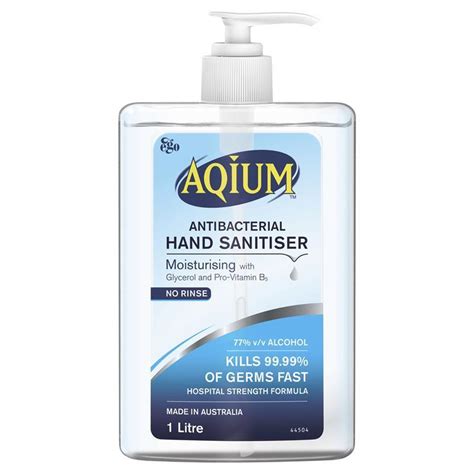 aqium hand sanitizer chemist warehouse.